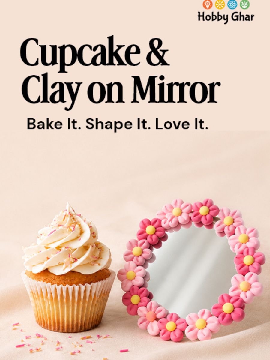 Cupcake Baking and Clay on Mirror Experience