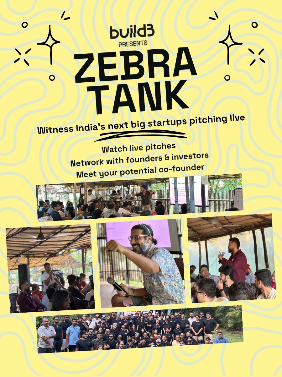 Zebra Tank - Live Startup Pitching Event