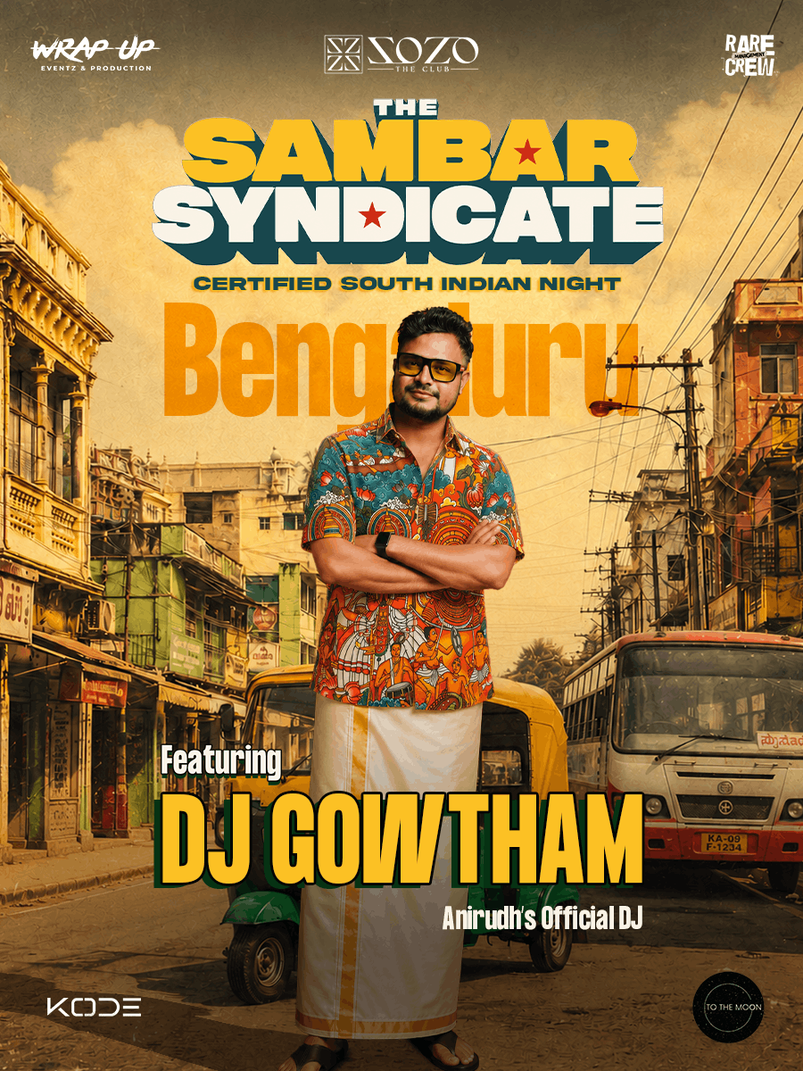 The Sambar Syndicate ft. DJ Gowtham | Bengaluru