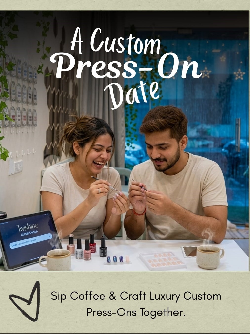 Mumbai's First: Custom Press-On Date Workshop