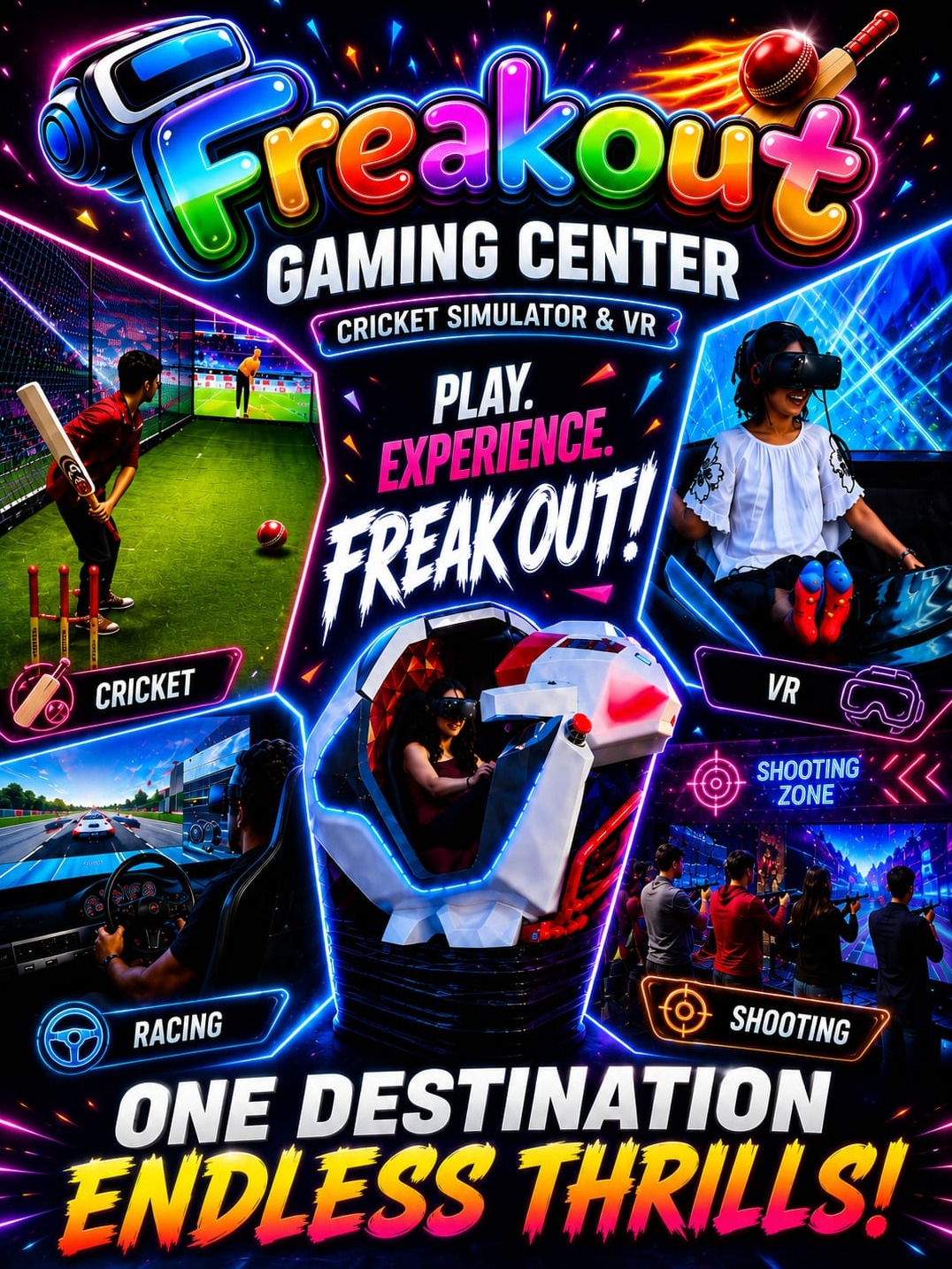 Freakout Gaming Zone | Bengaluru
