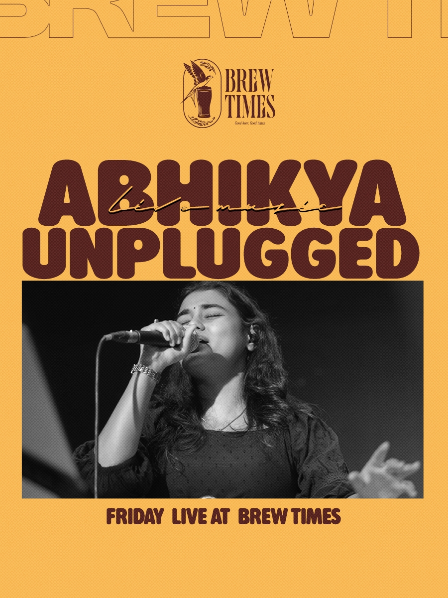 Friday Live ft. Abhikya Unplugged at Brew Times