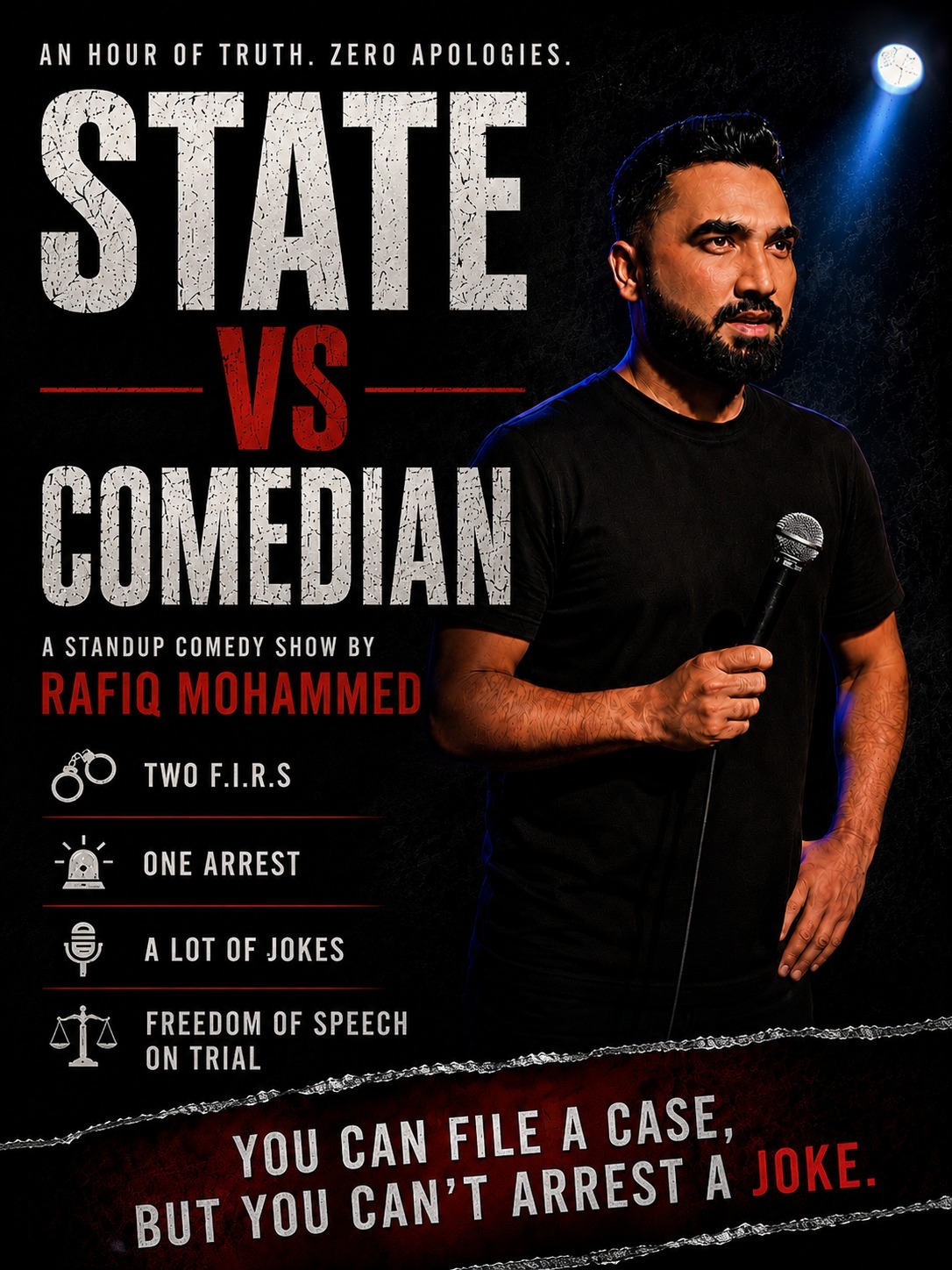 State vs Comedian