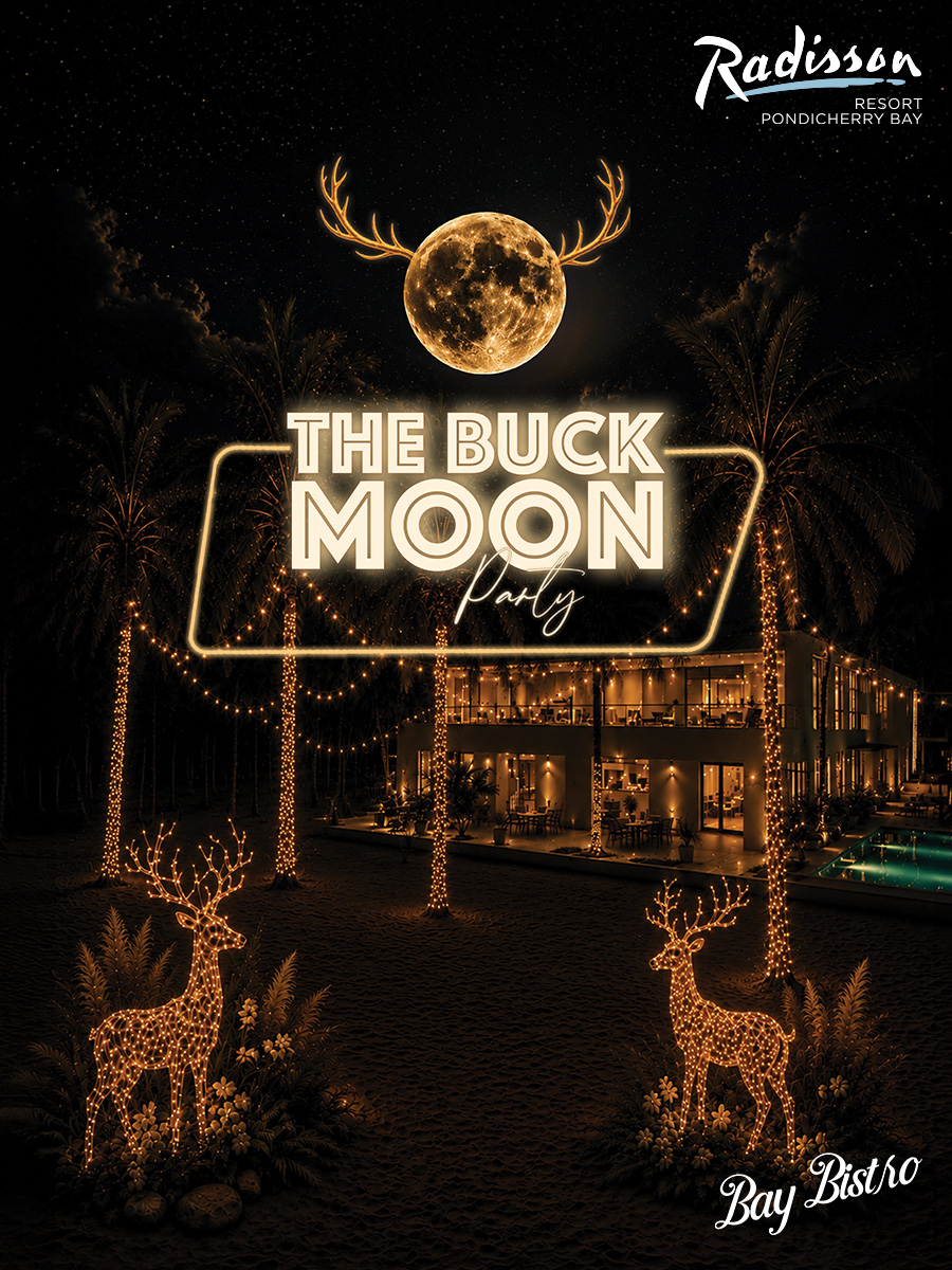 Buck Moon Party at Pondichery Bay  