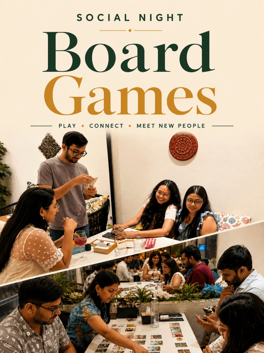 Board Game Night - Play, Socialize & Make Friends