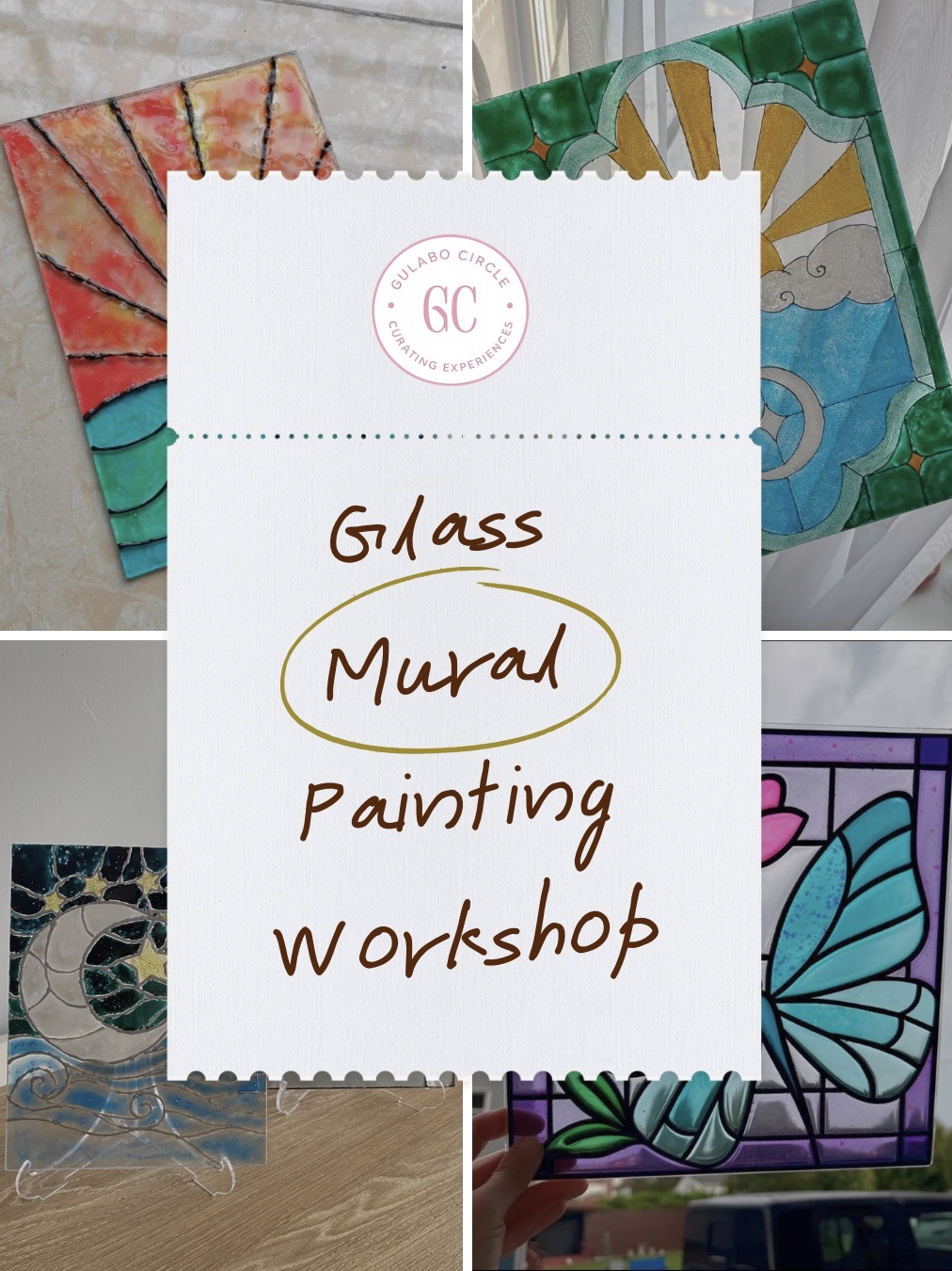 Glass Mural Painting