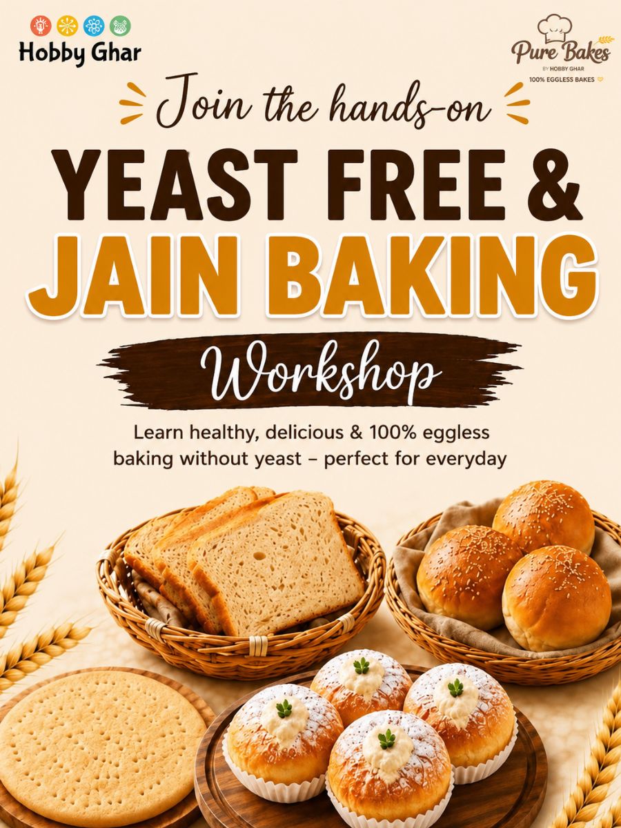 Yeast Free and Jain Baking Workshop
