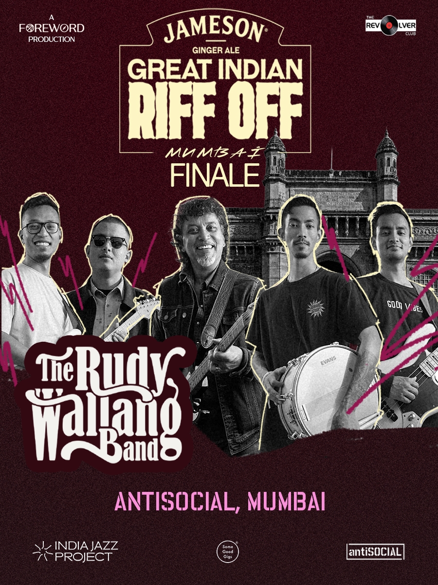 The Great Indian Riff Off ft. The Rudy Wallang Band at antiSOCIAL