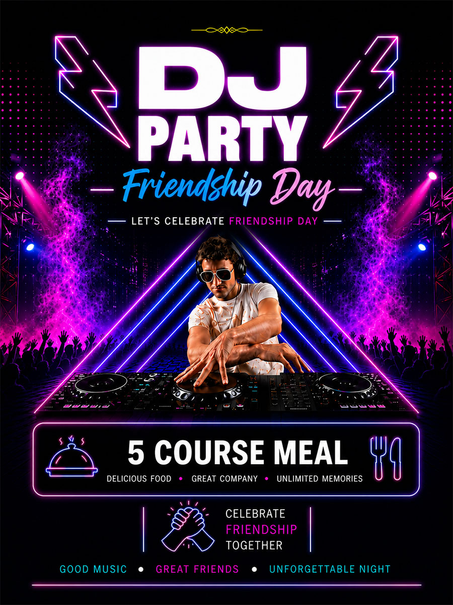 Friendship Day DJ Party