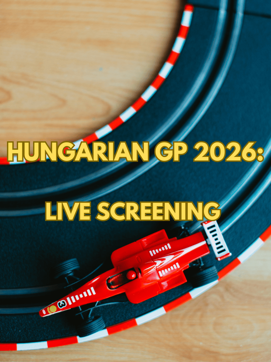 Screening of Hungarian GP 2026 | Live at The Beer Cafe