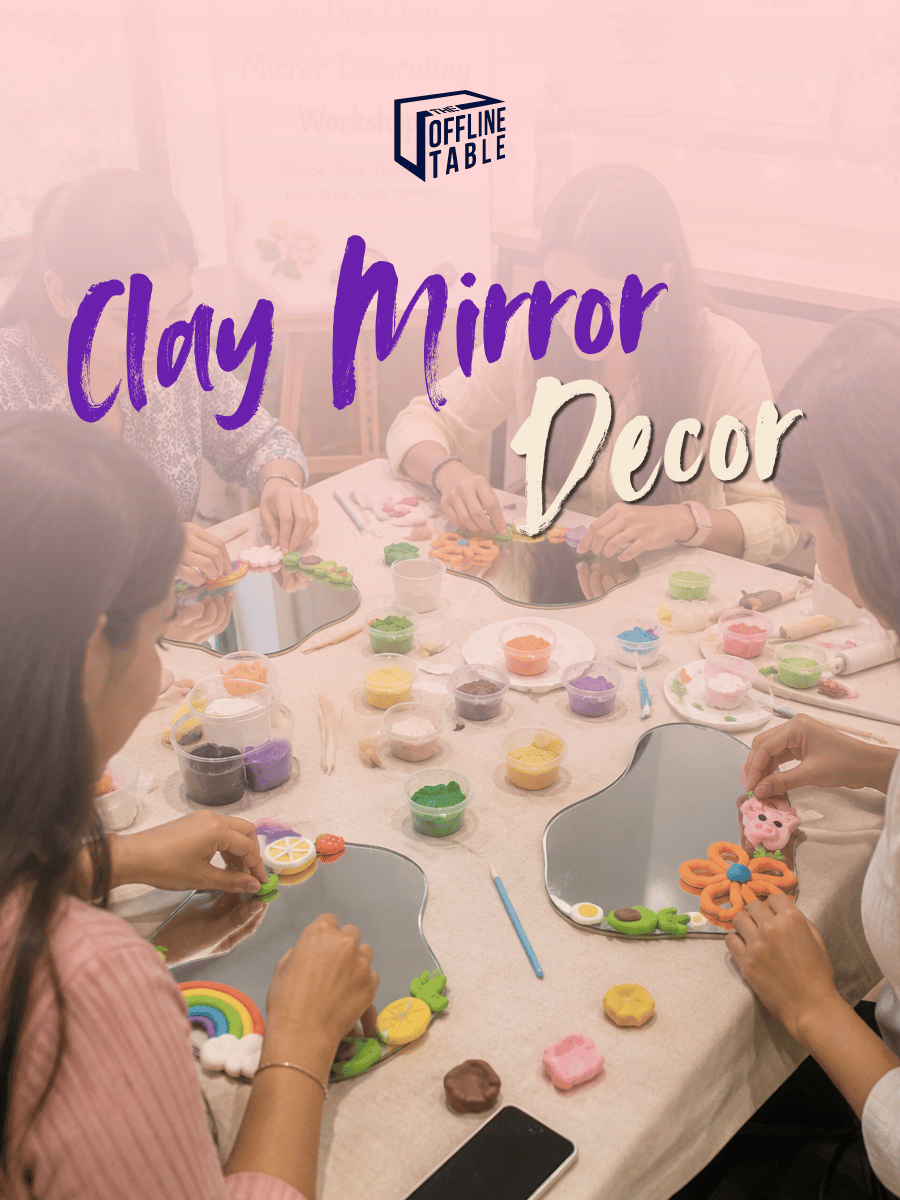 Clay Mirror Decor | The Offline Table