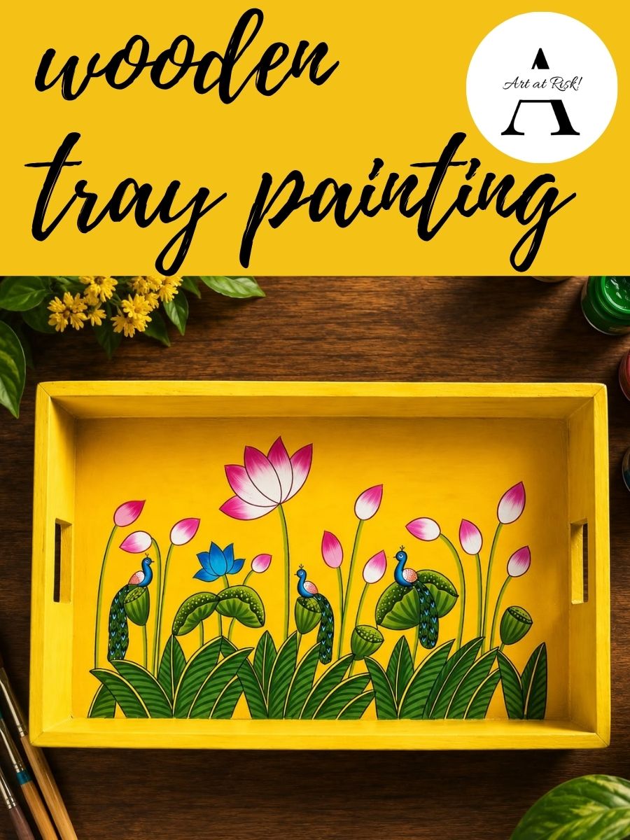 Wooden Tray Painting Workshop by Artatrisk