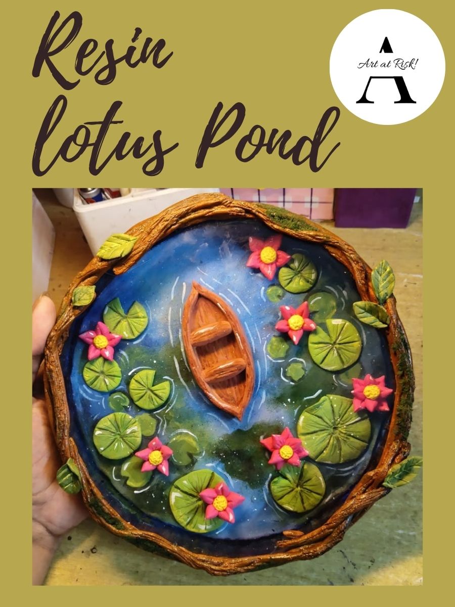 Resin Lotus Pond Art Workshop