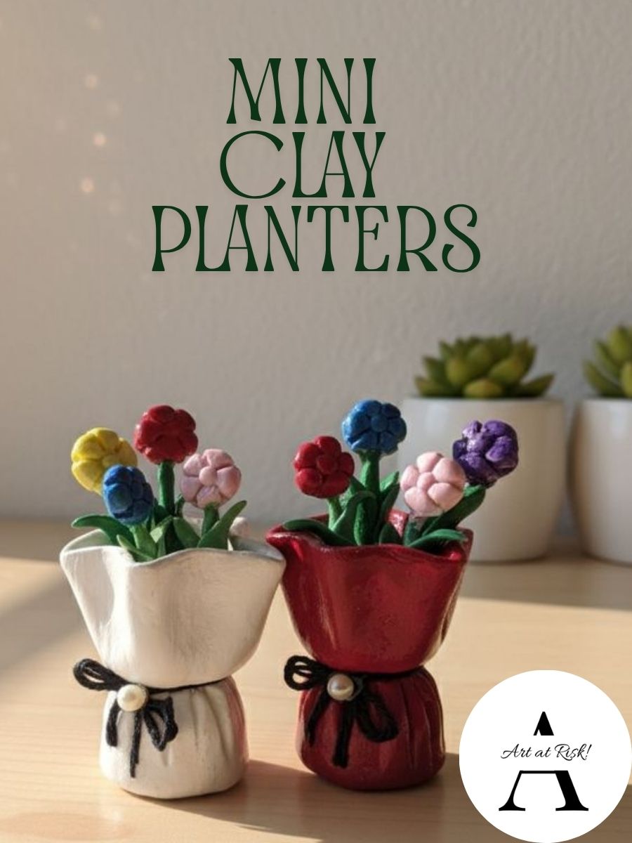 Mini Clay Planters Workshop by Artatrisk