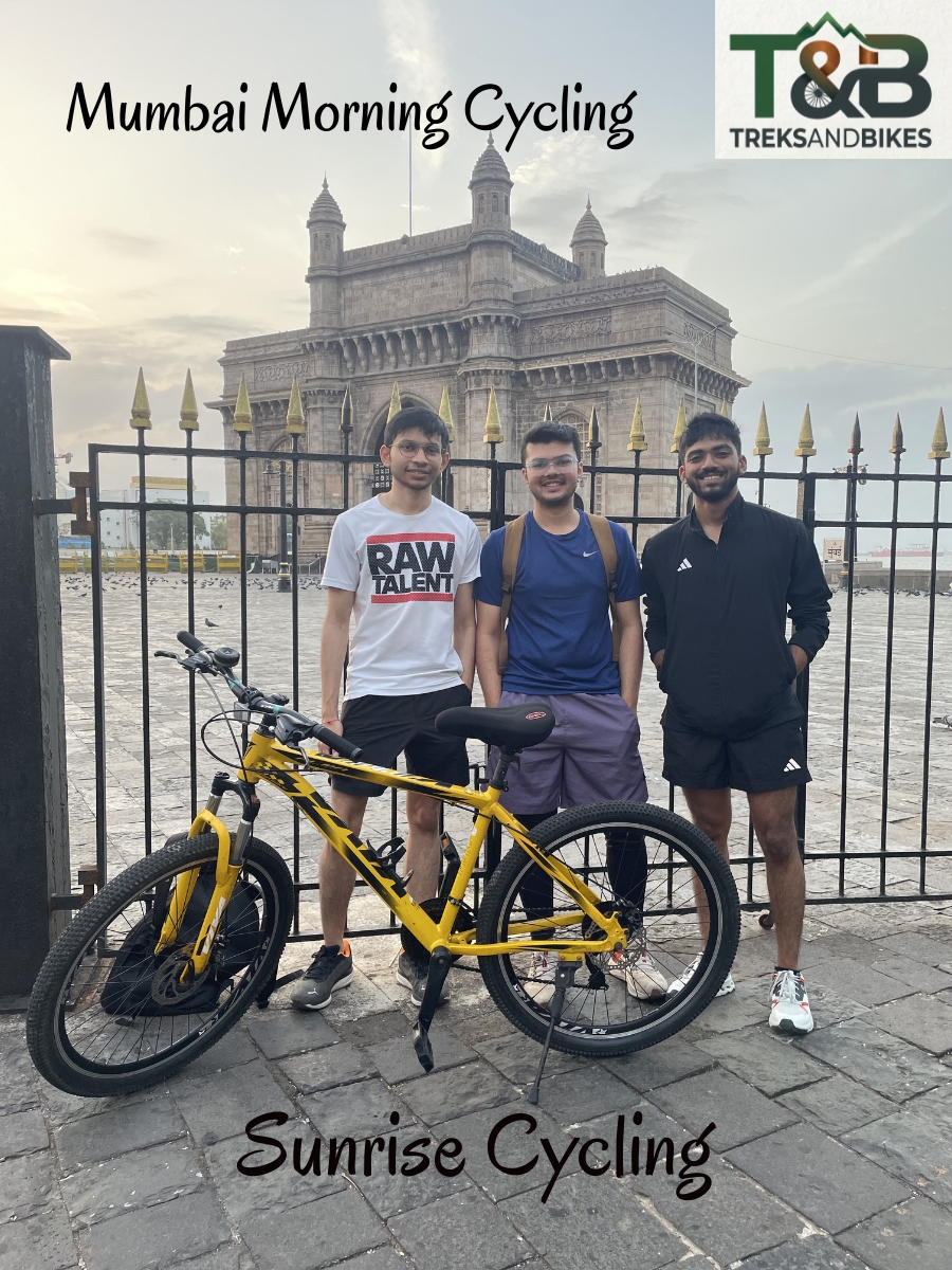 Mumbai Morning Cycling | Treks & Bikes | Sunrise Cycle Ride