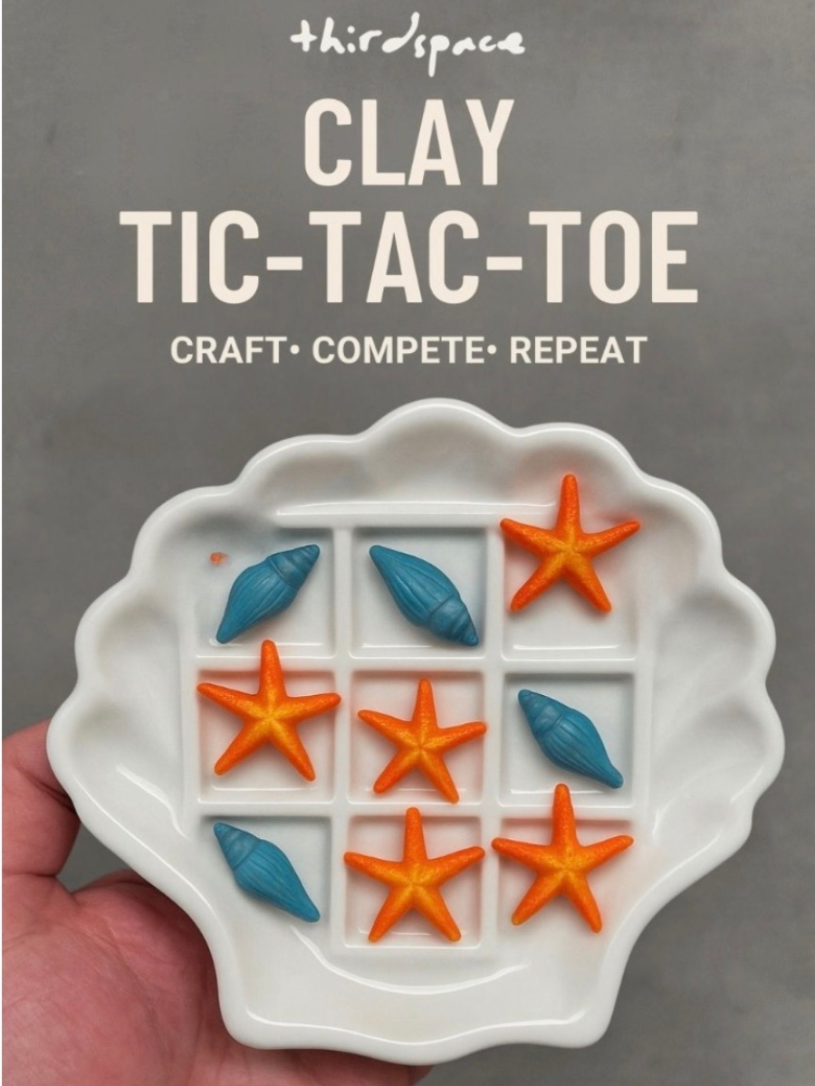 Clay Tic-Tac-Toe Workshop