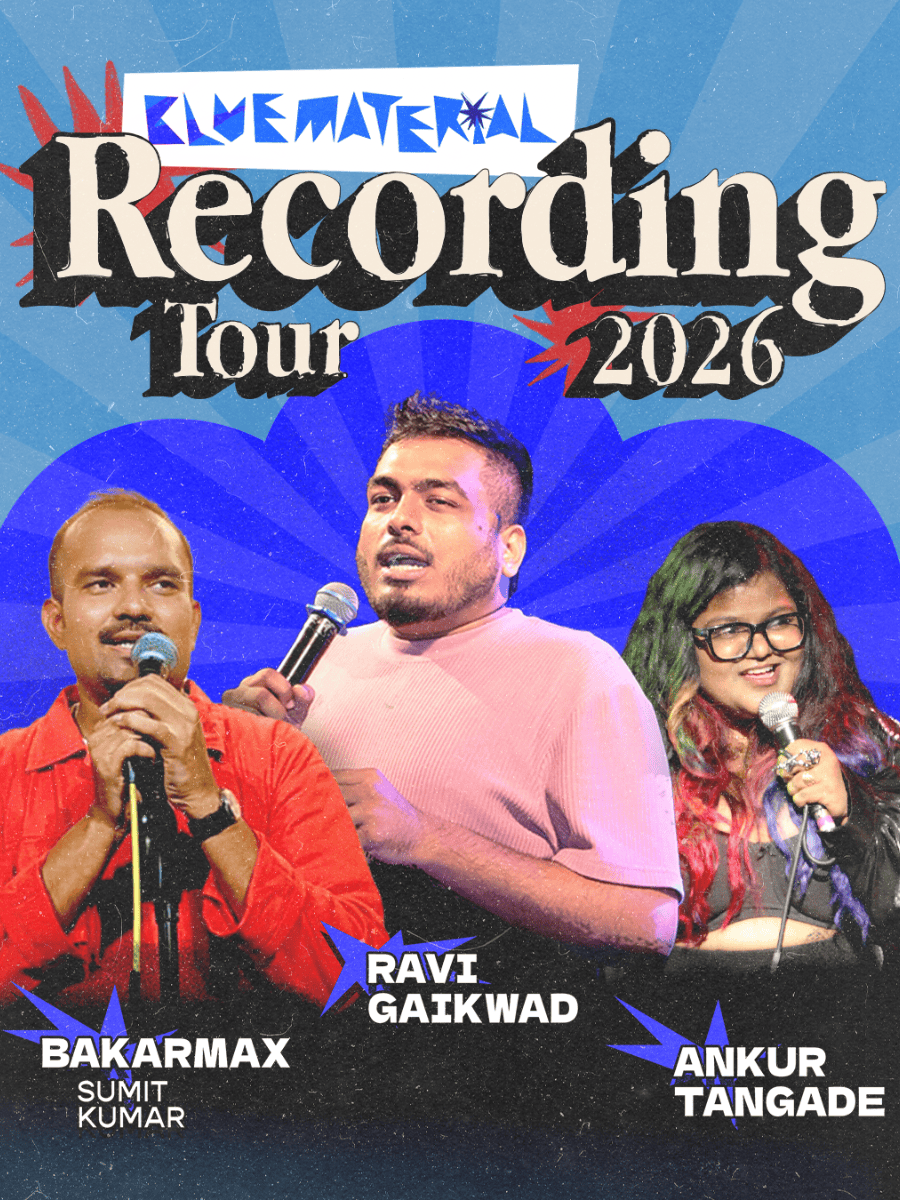 Blue Material - An All Dalit Line Up Standup Comedy Show