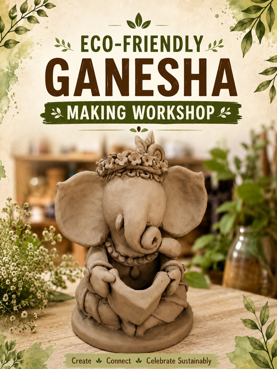 Eco-friendly Ganpati Idol Making Workshop