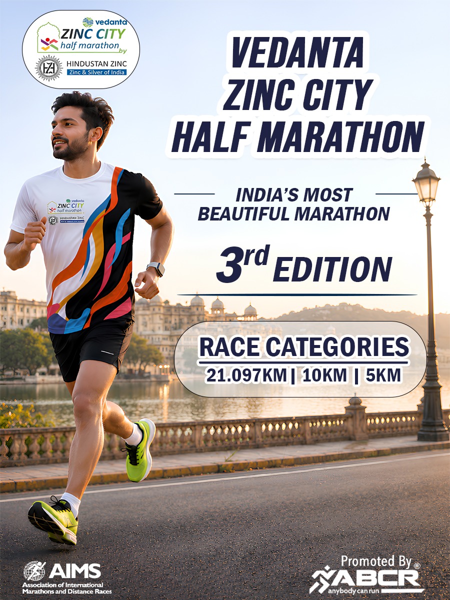 Vedanta Zinc City half Marathon