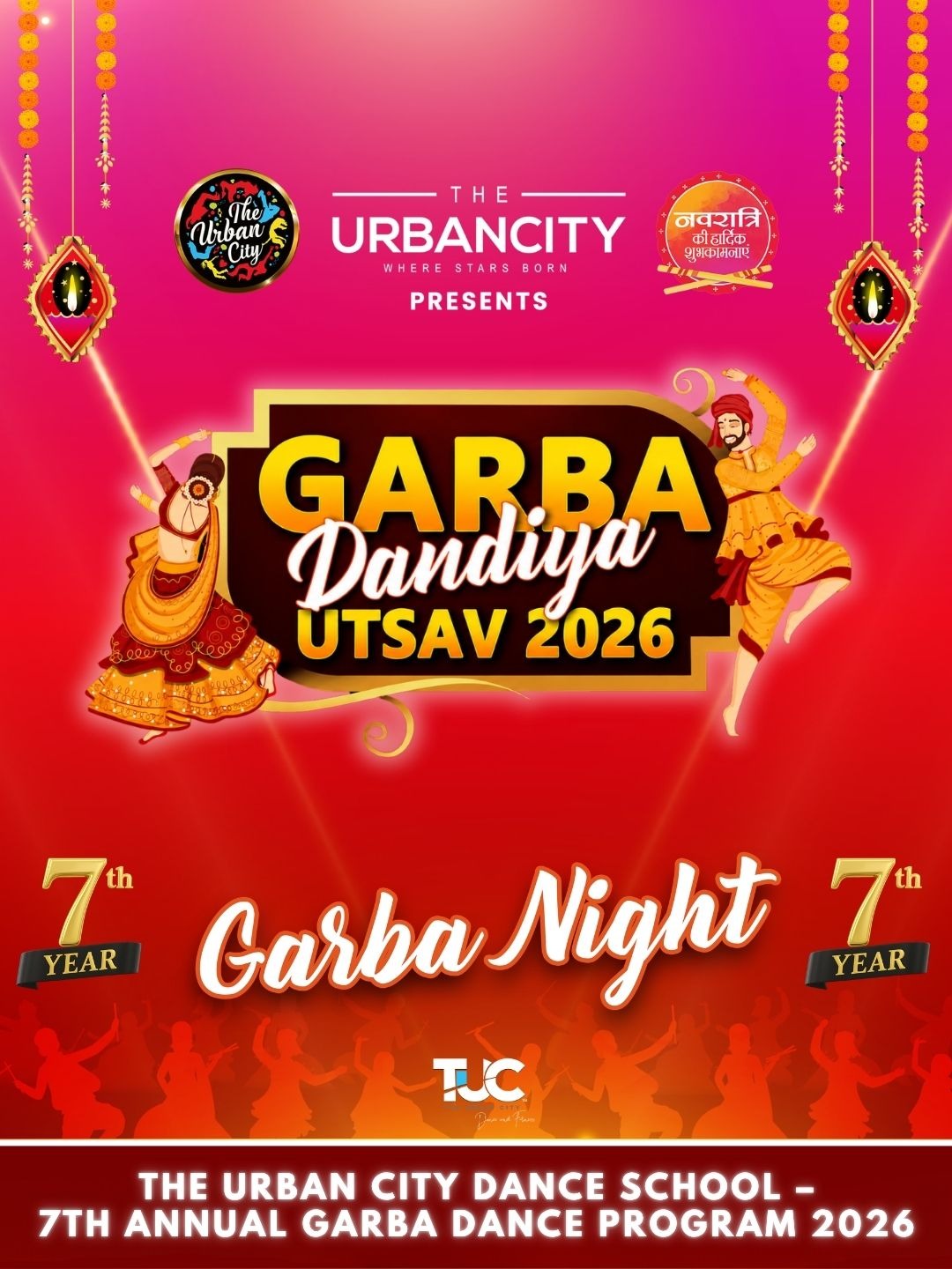 Garba Dandiya Utsav 2026 by The Urban City | Navratri 2026