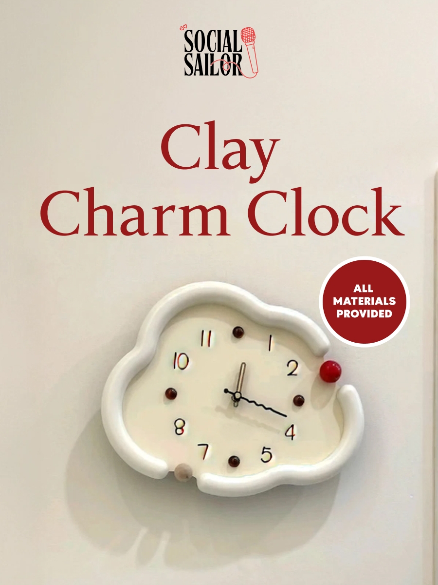 Clay Charm Clock - Chennai