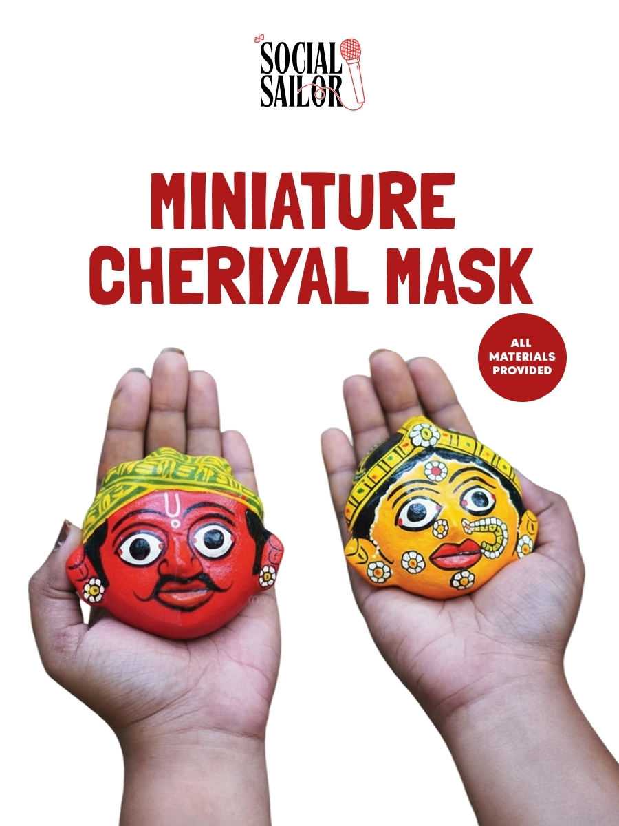 Miniature Cheriyal Mask - Ahmedabad