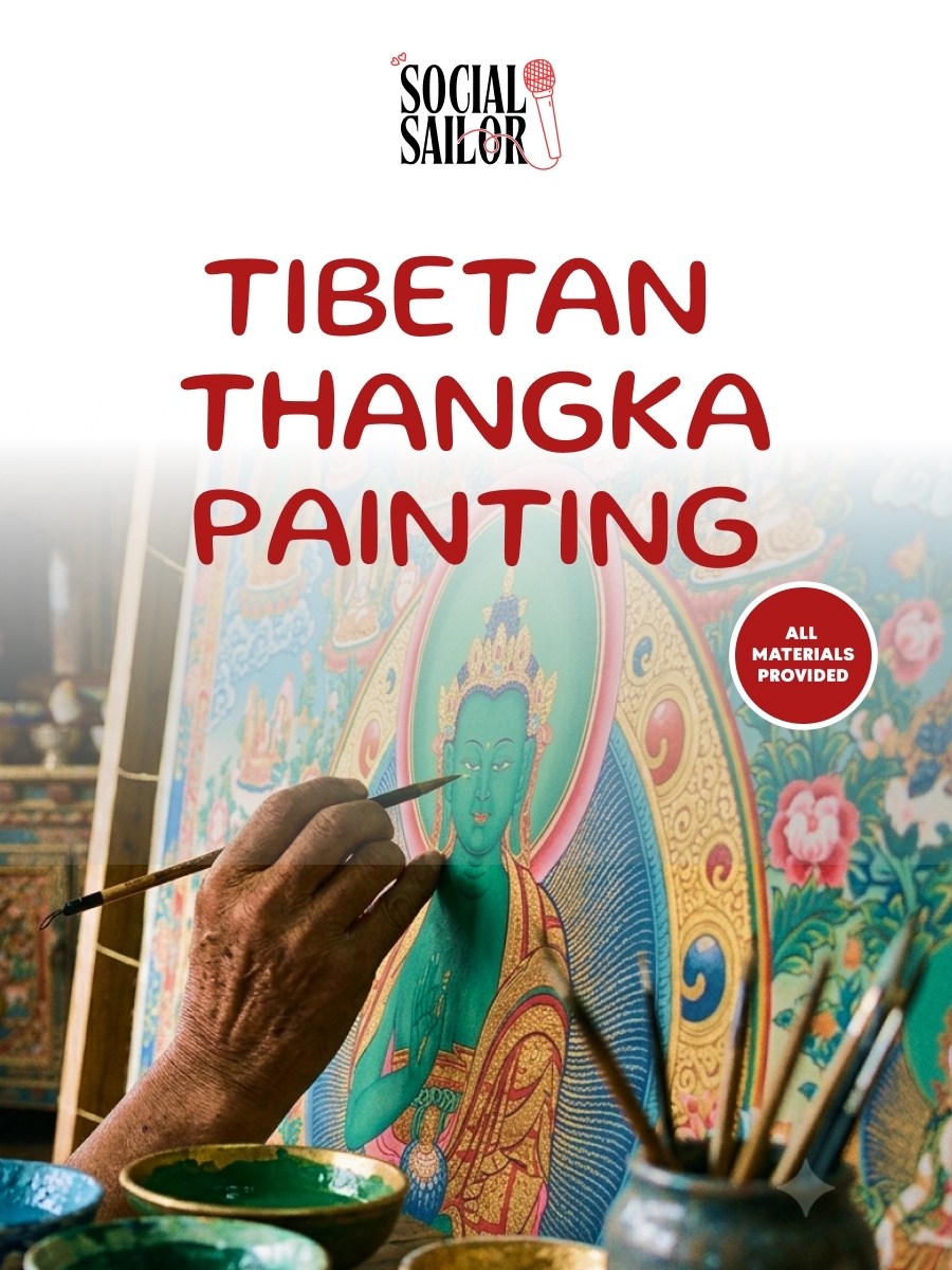 Tibetan Thangka Painting - Ahmedabad