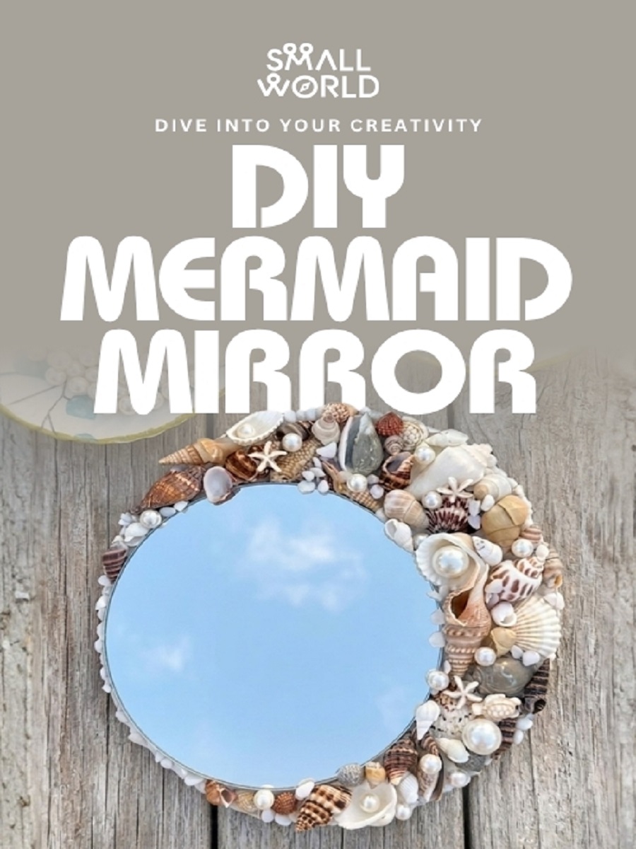 DIY Mermaid Mirror
