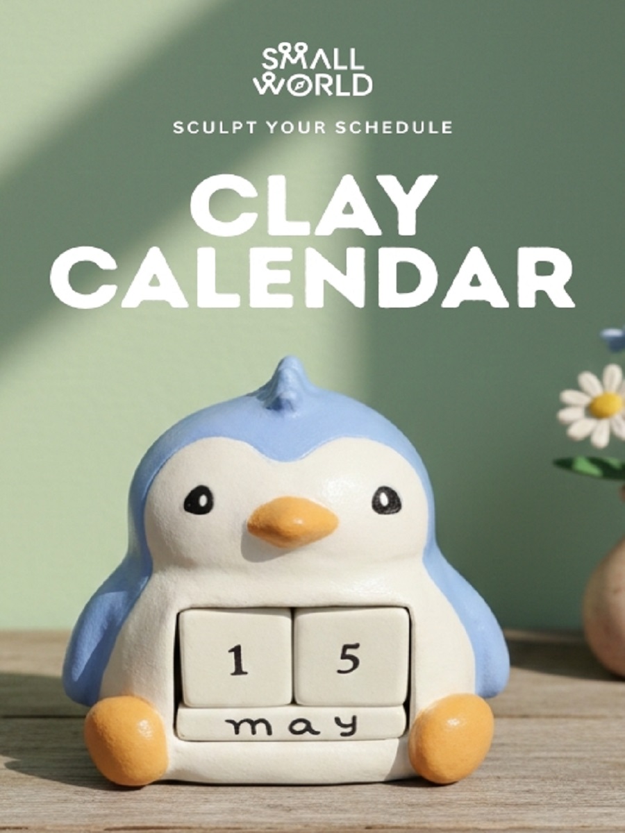 Small World - Clay Calendar