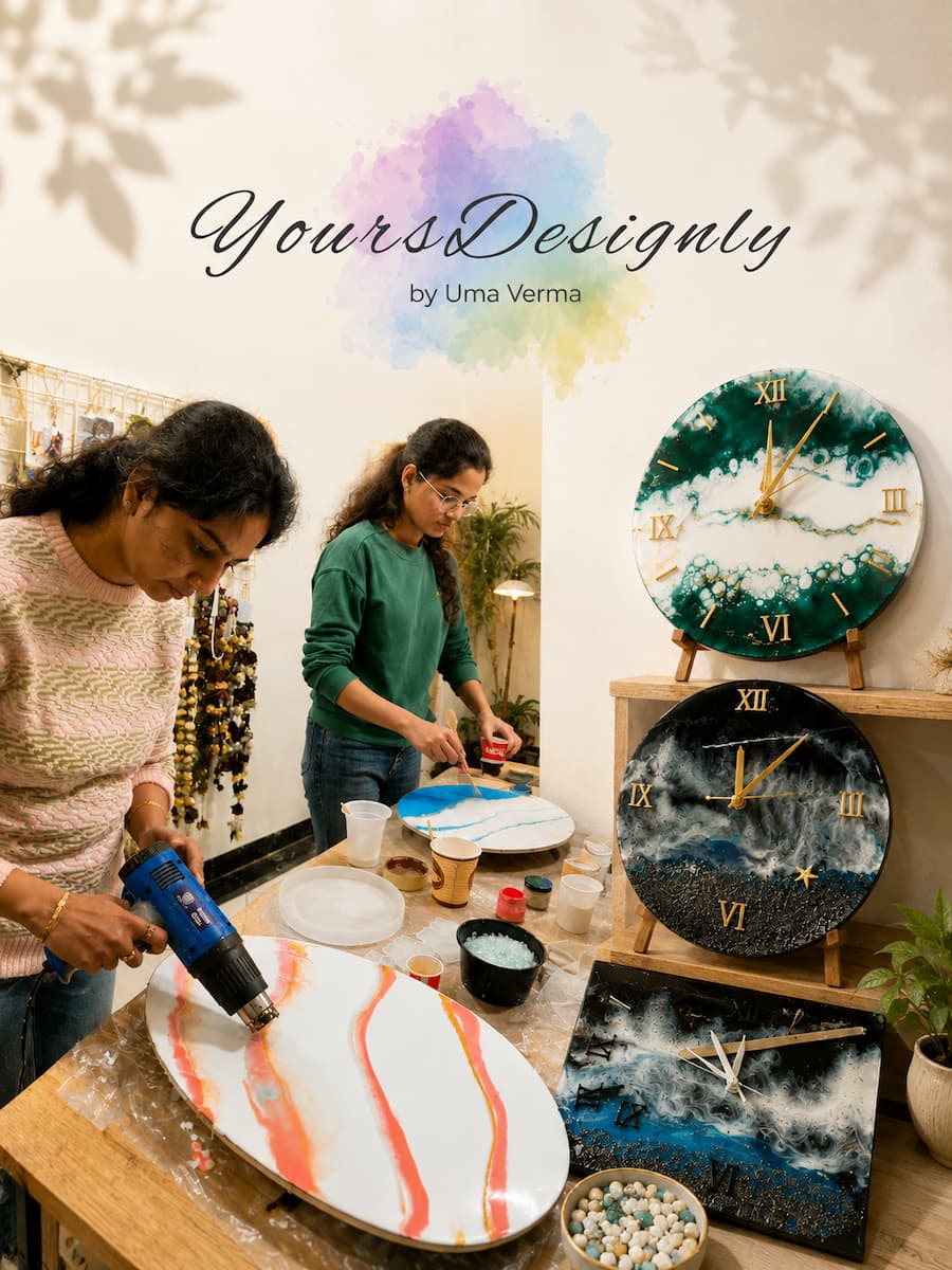 YoursDesignly | Resin Art | Indore  