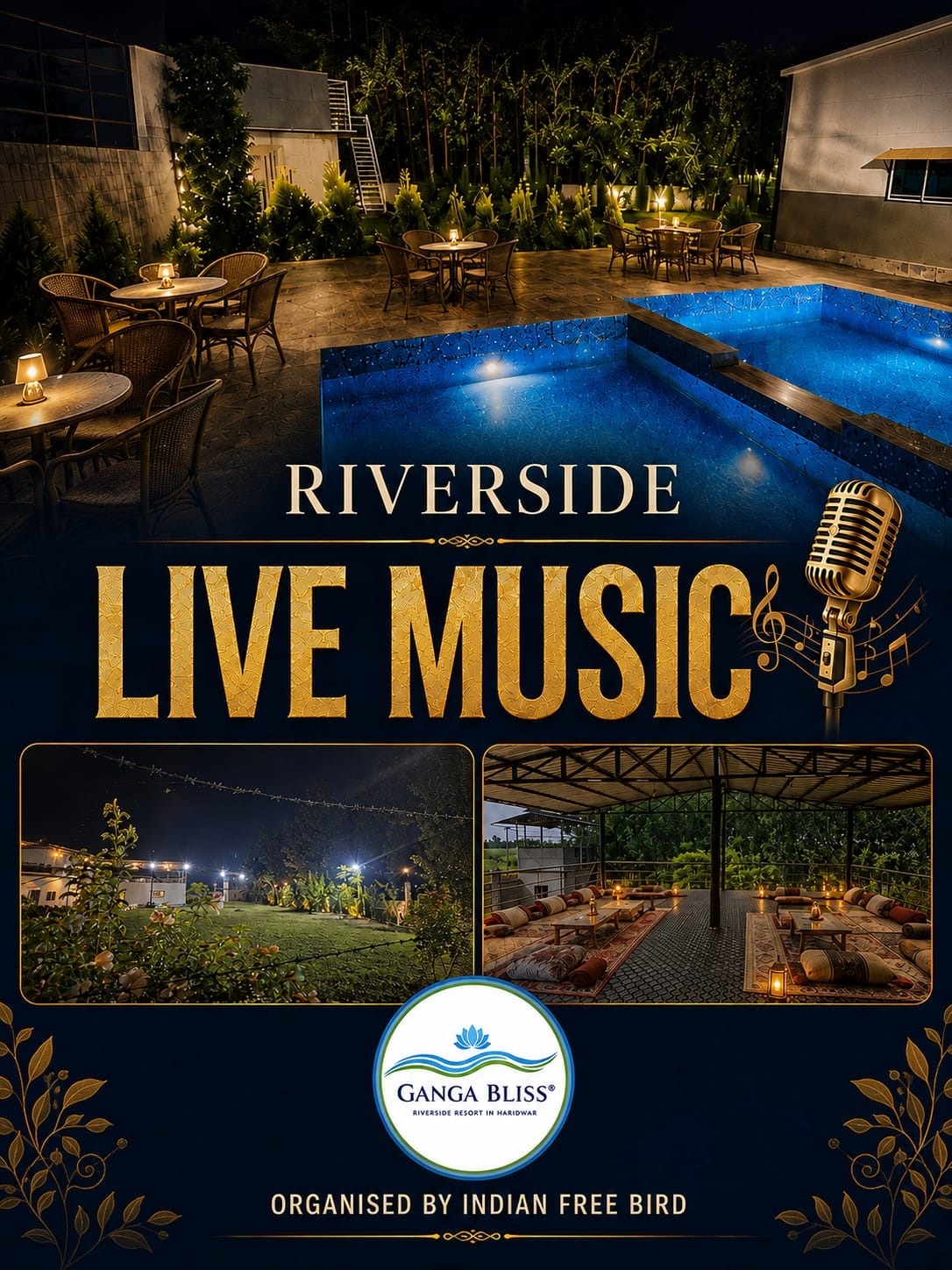 Live Music at Ganga Bliss Riverside Resort