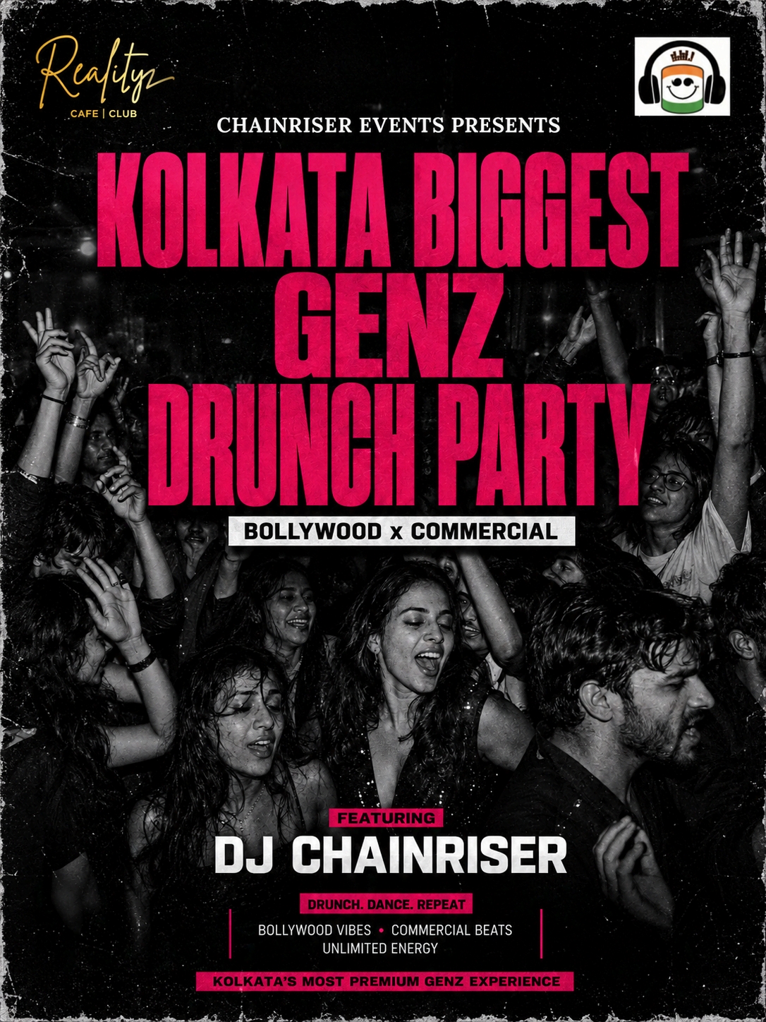 Kolkata's Biggest Genz Drunch Party ft. Smallville 