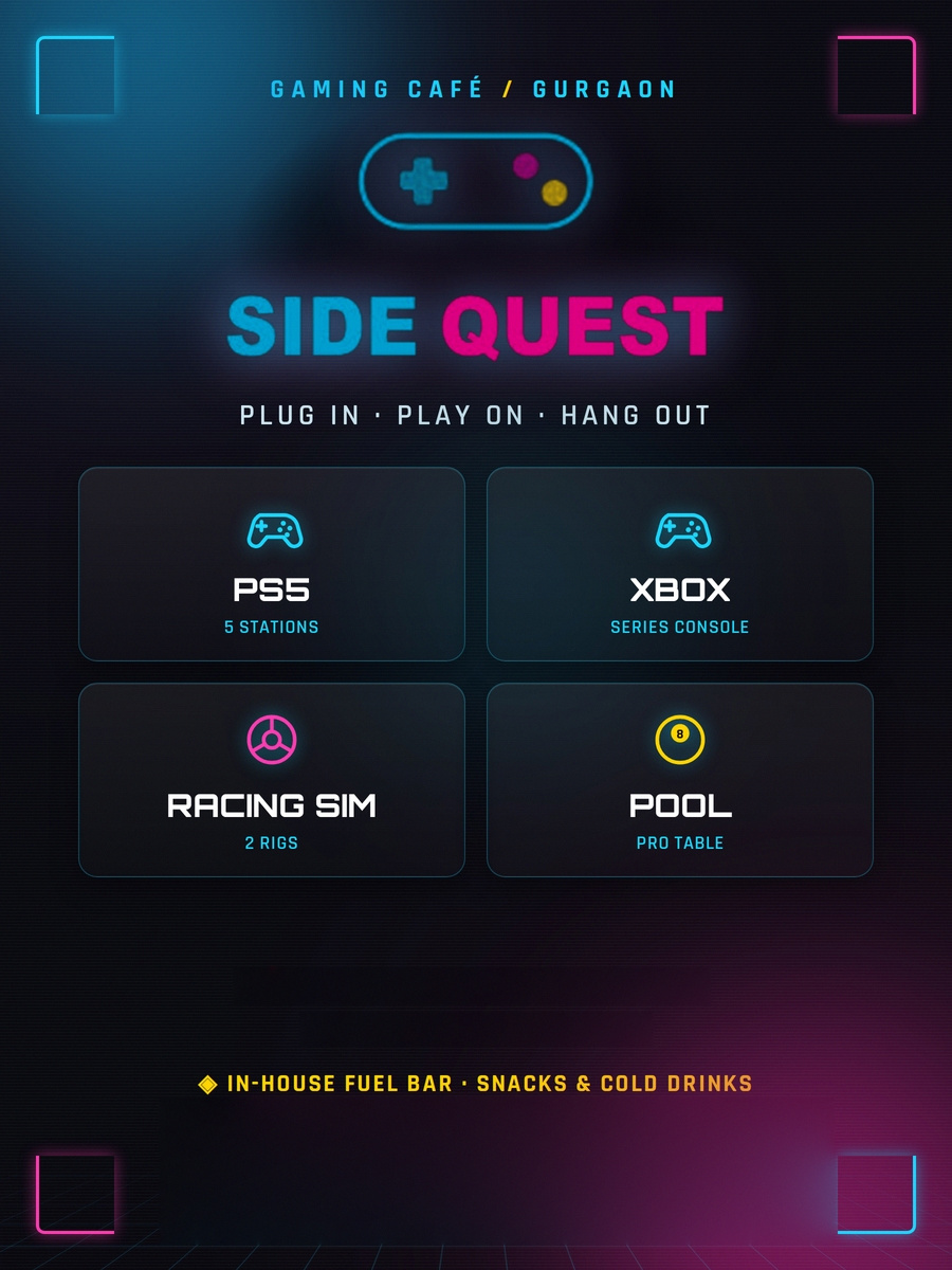 Side Quest — Gaming Café