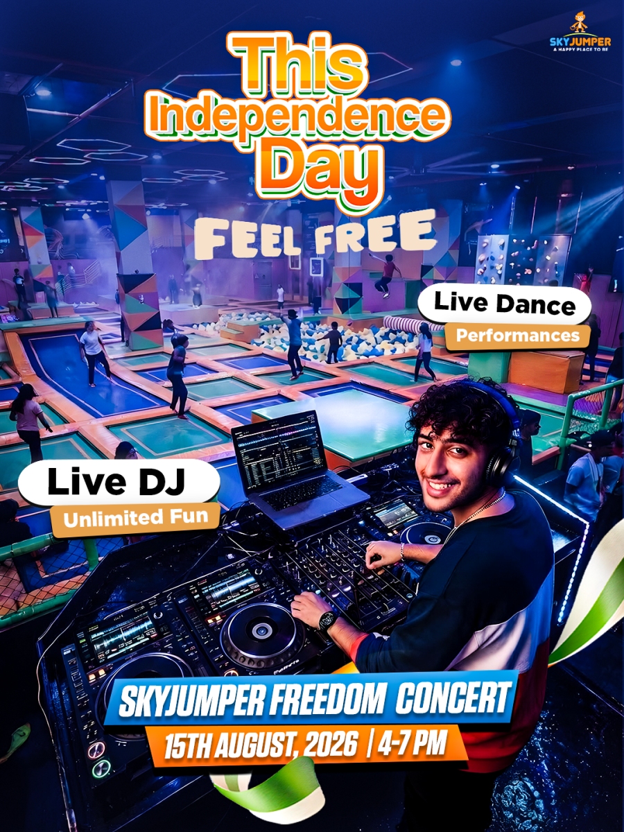 SkyJumper Amusement Park | Auric Universal Square - Faridabad