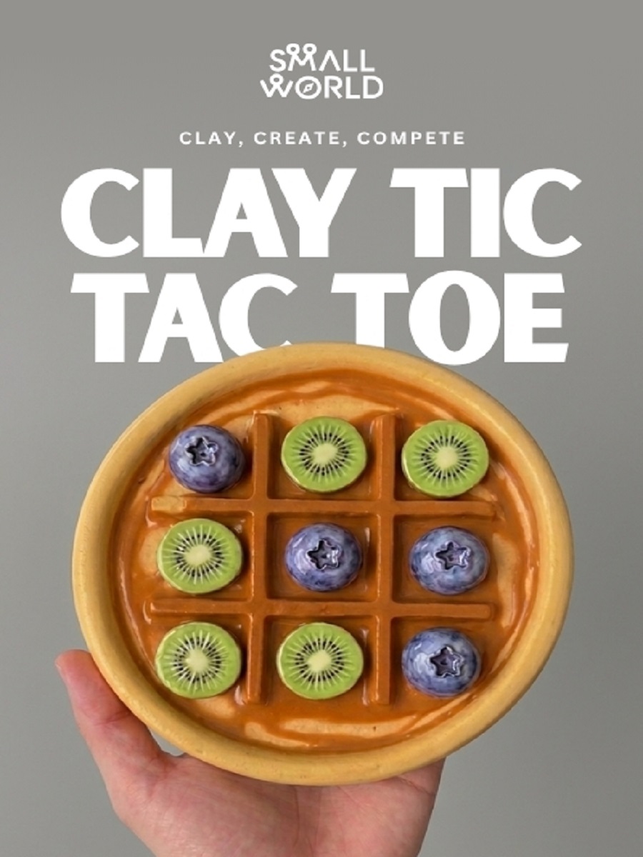 Small World - Clay Tic Tac Toe