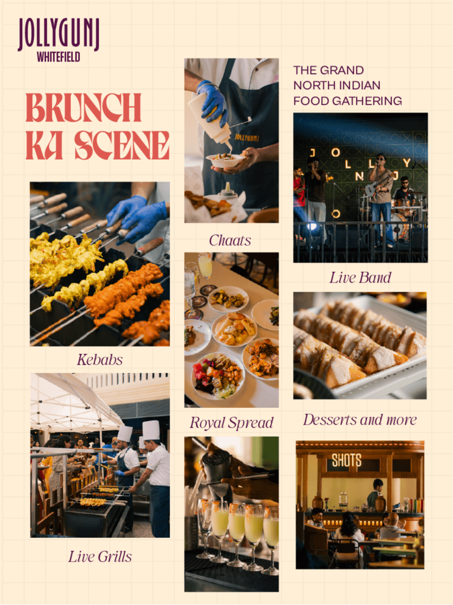 Brunch Ka Scene : The Grand North Indian Food Gathering | Jollygunj Whitefield
