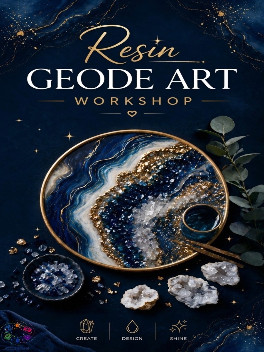 Resin Geode Art