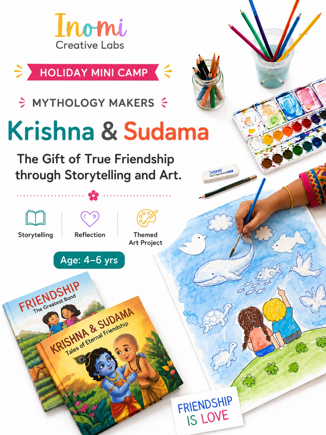 Holiday Mini Camp: Mythology Makers - Krishna & Sudama