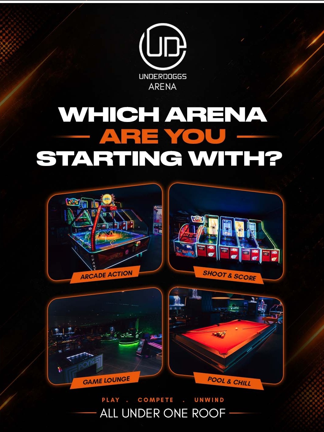 Underdoggs Arena | Gurugram's Most Premium Arcade