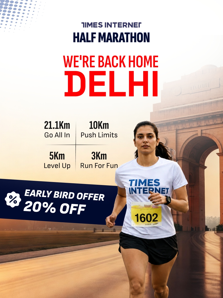 Times Internet Half Marathon | Delhi