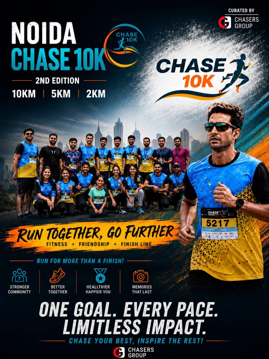 Chase 10k Noida 2nd Edition