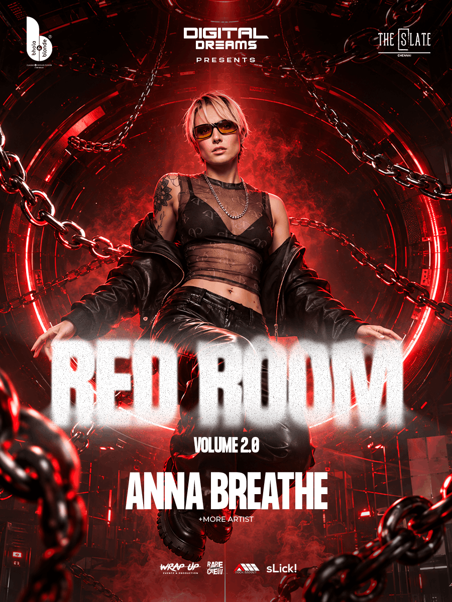 RED ROOM - VOL 2.0 | Chennai’s Hard Techno Night