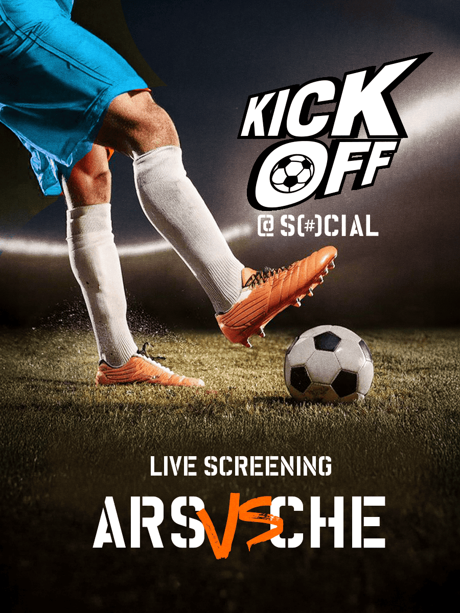 Screening of ARS vs CHE | KickOff at SOCIAL| Vasant Kunj SOCIAL