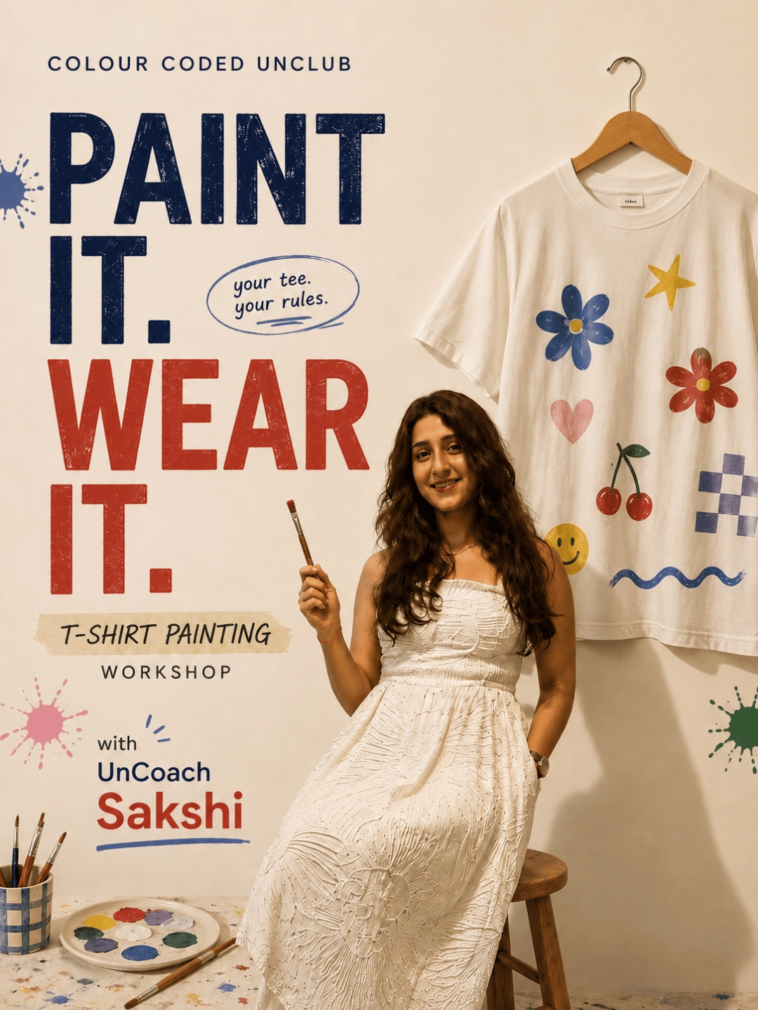 T-shirt Painting Workshop | Paint it, Wear It