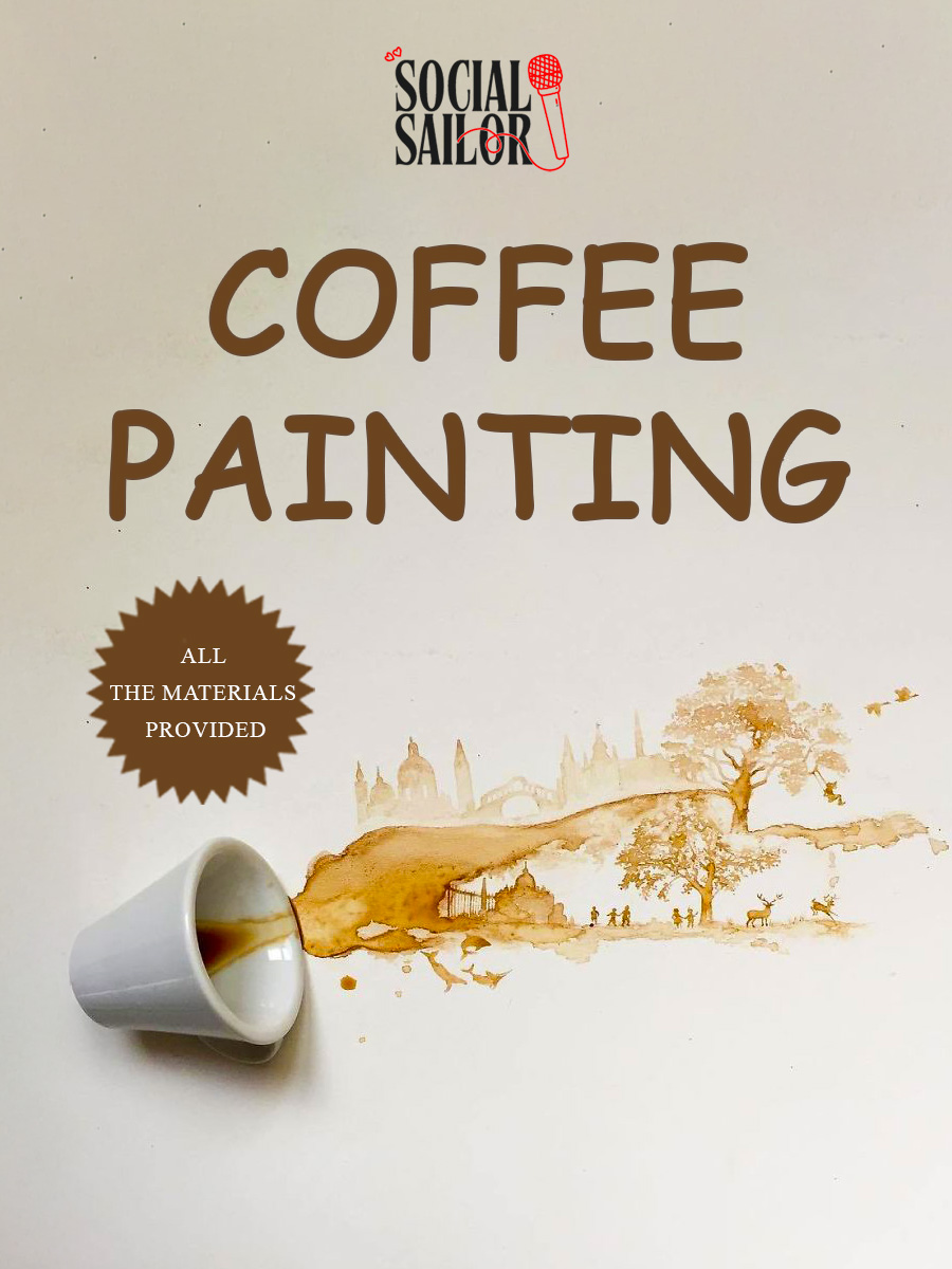 Coffee Painting - Lucknow