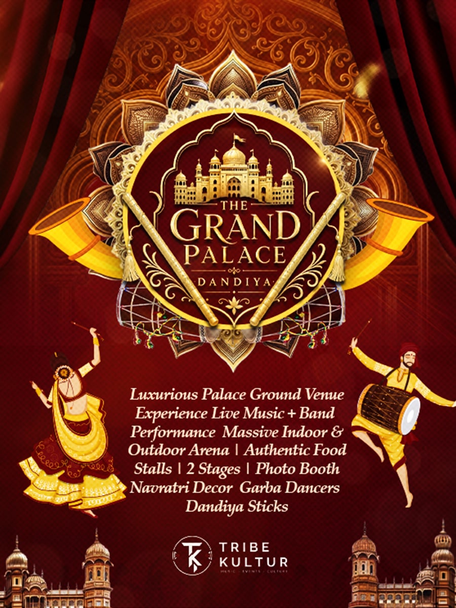 The Grand Palace Dandiya at Palace Ground