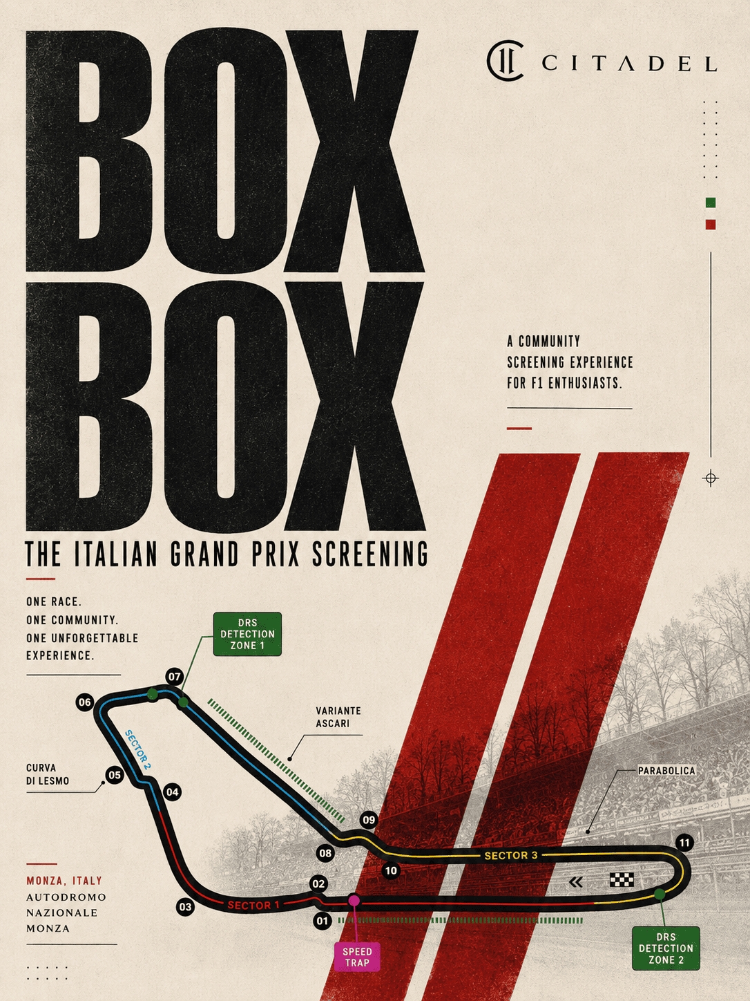 Screening of the Italian Grand Prix | Box Box | Autodromo Nazionale Monza GP