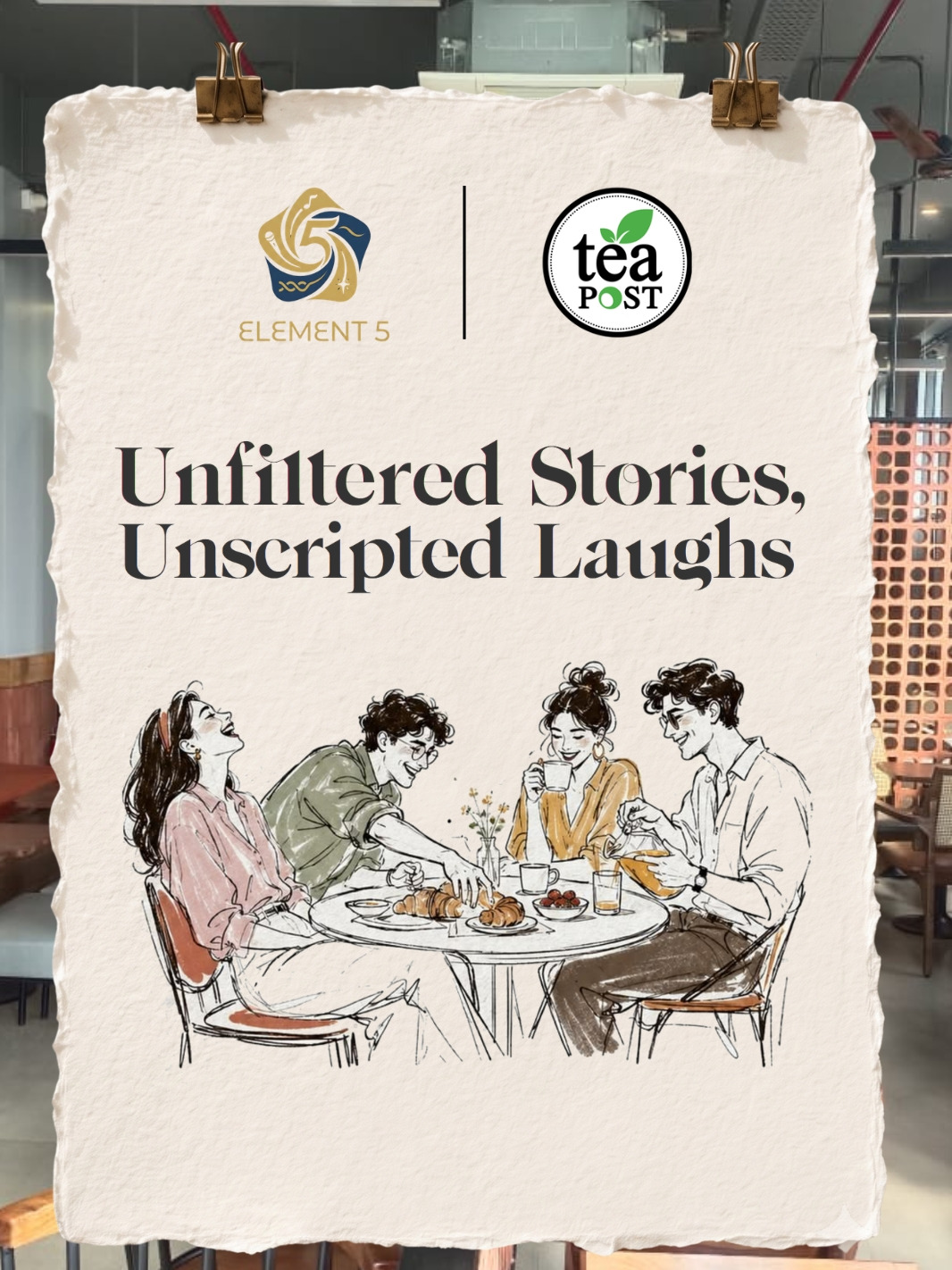 Unfiltered Stories, Unscripted Laughs