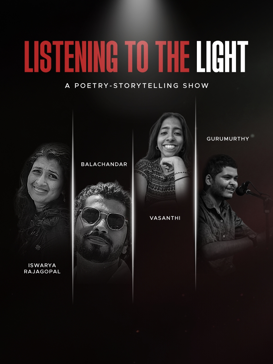 Listening to the Light: A Poetry and Storytelling Show