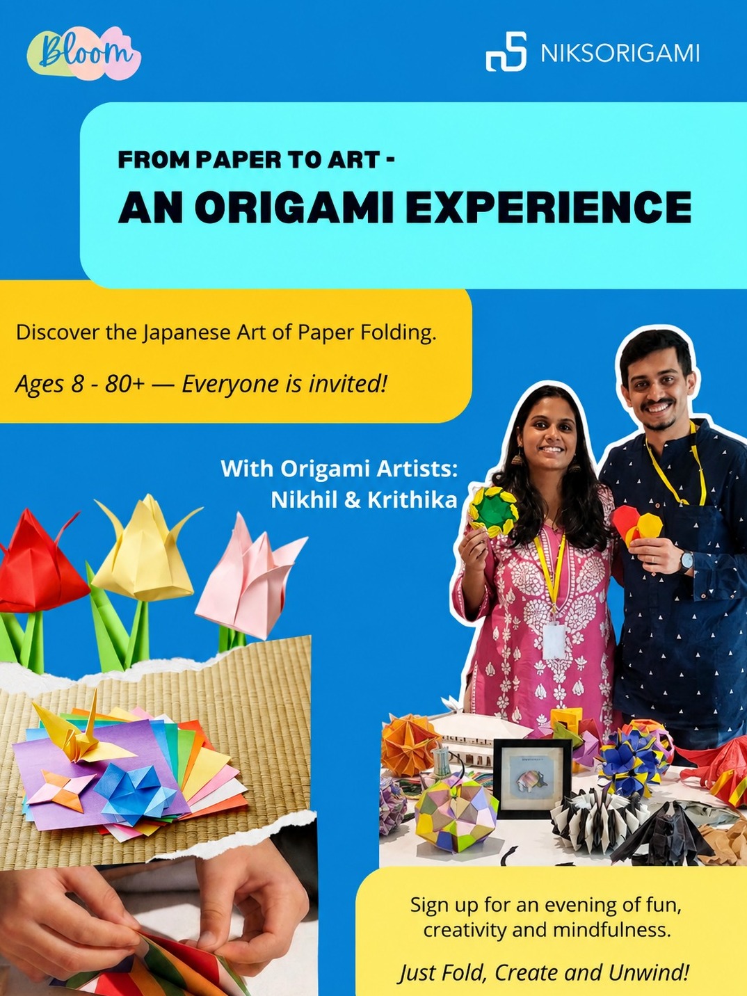 From Paper to Art – An Origami Experience